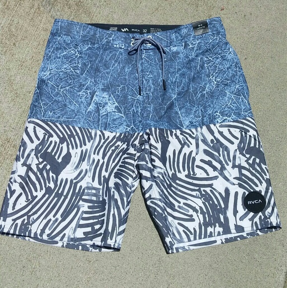 RVCA Other - 🔥🔥RVCA VANTAGE BRUSHED BOARD SHORTS NWT 32sz